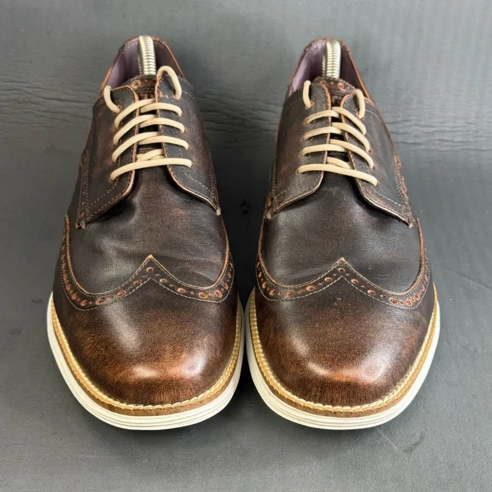 Cole Haan Men's OriginalGrand Wingtip Oxford sneaker Shoes size 10